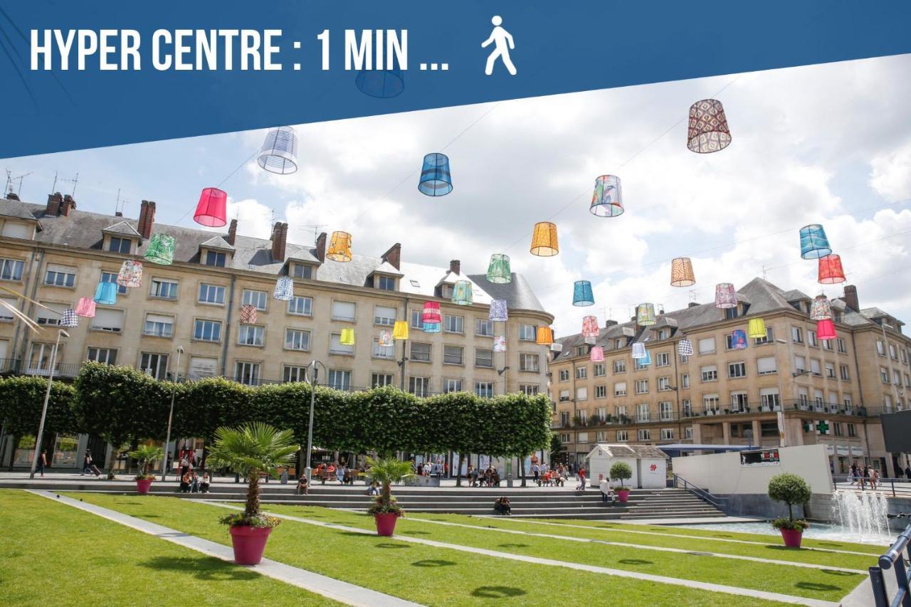 Downtown Cocoon - Centre Ville - Wifi - Netflix Amiens Buitenkant foto